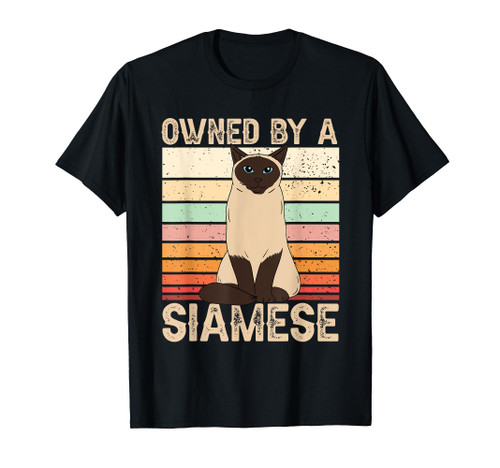 Siamese Cat Owned By A Siamese Cat T-Shirt