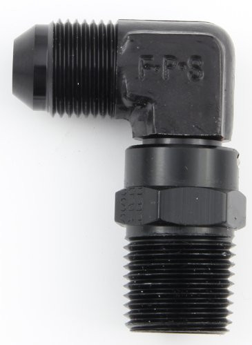 Fragola 499168-BL Black Size (-6) x 1/2 MPT 90 Swivel Adapter