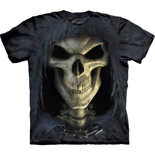 The Mountain Big Face Death Adult T-Shirt, Black, Medium The Mountain Big Face Death Adult T-Shirt, Black, Medium