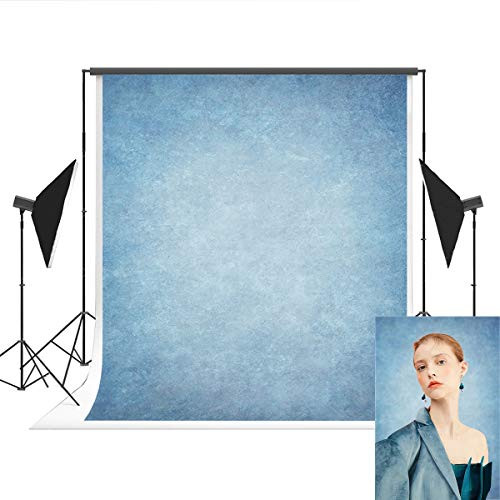 5x7ft (150x220cm) Light Blue Photography Backdrops Bridal Show Vintage Abstract Photo Studio Background Fabric Backdrops for Picture