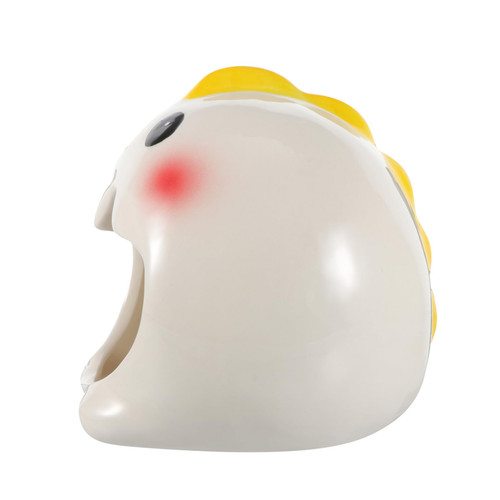 INOOMP Hamster Nest Chinchilla Sleeping Bed Ceramic Sleeping Nest for Hamster Guinea Pig Nest Ceramic Hamster Cage Mini Pet Nest Chinchilla House Ceramic Nest for Small Pets