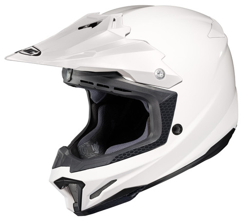Hjc Parts Visor Bolt for CL-X7 Helmets - Metal/White