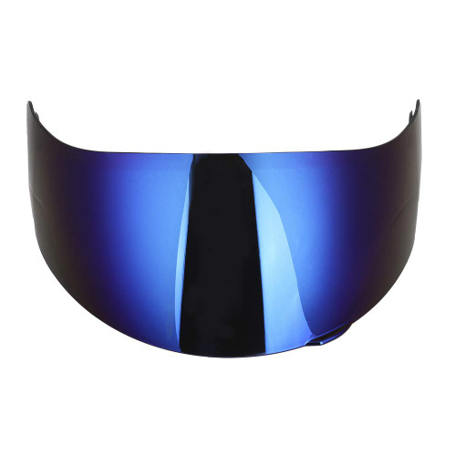 Helmet Lens Visor? Helmet? Full Face Motorcycle Helmet Visor Lens Windshield Replacement Fit For Agv K3Sv K5 (Blue)