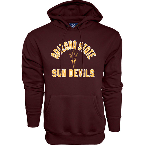 Blue 84 Men's Arizona State Sun Devils Hoodie Line Up Team Color, Arizona State Sun Devils Maroon, Large Blue 84 Men's Arizona State Sun Devils Hoodie Line Up Team Color, Arizona State Sun Devils Maroon, Large