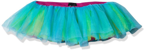 Leg Avenue Women's Organza Tutu w/Optional, Rainbow w/LED, One Size