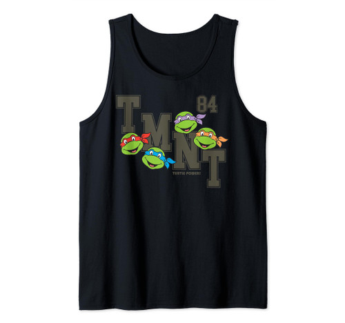Nickelodeon Teenage Mutant Ninja Turtles Vertical Letters Tank Top