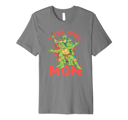 Teenage Mutant Ninja Turtles Mom Turtle Power Poster Premium T-Shirt