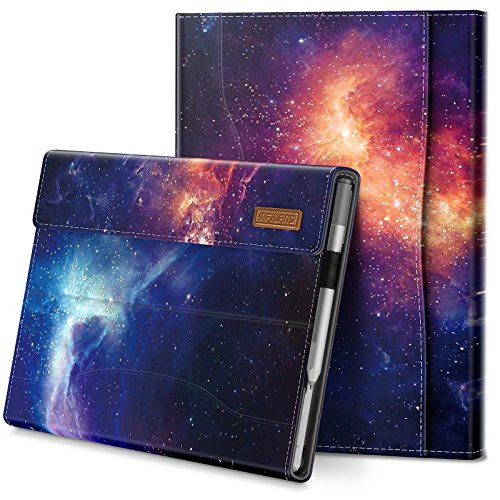 INFILAND Microsoft Surface Pro 6 Case Compatible with Microsoft Surface Pro 6/ Surface Pro 2017/ Surface Pro 4 12.3 inch Tablets, Galaxy