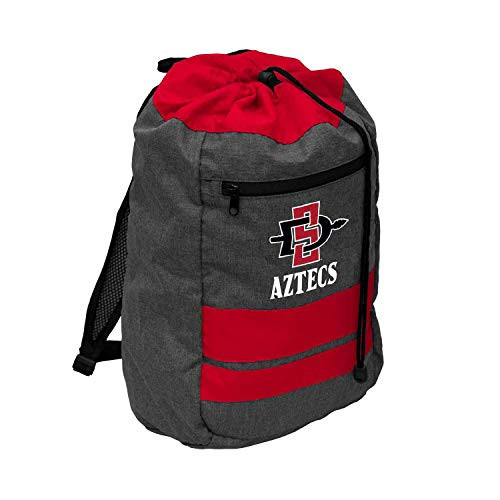 Logo San Diego State Aztecs NCAA Journey Backsack - Black, Logo San Diego State Aztecs NCAA Journey Backsack - Black,