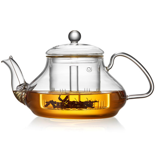 Glass Tea Kettle, Unbreakable 32.5OZ/960ML Glass Teapot with Infuser, Kettle Teapot Stovetop Safe, Glass Tea Pot for Stove, Teapots for Loose Leaf and Blooming Tea & Fruit Tea Glass Tea Kettle, Unbreakable 32.5OZ/960ML Glass Teapot with Infuser, Kettle Teapot Stovetop Safe, Glass Tea Pot for Stove, Teapots for Loose Leaf and Blooming Tea & Fruit Tea