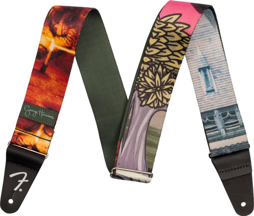 Fender George Harrison All Things Must Pass Friar Park Guitar Strap, 2in