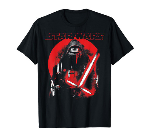 Star Wars Kylo Ren Sunset Poster T-Shirt