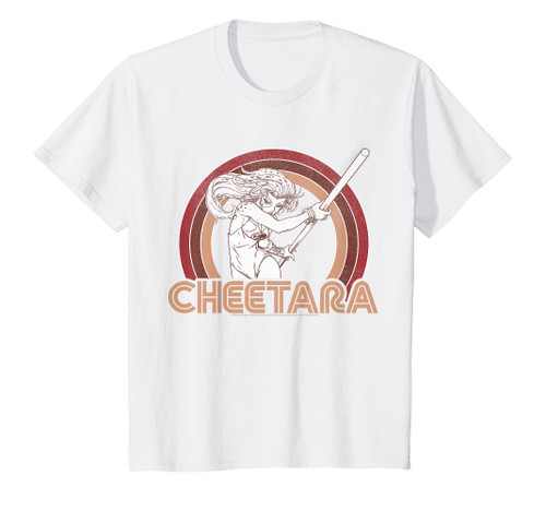Kids ThunderCats Cheetara Retro Rainbow T-Shirt