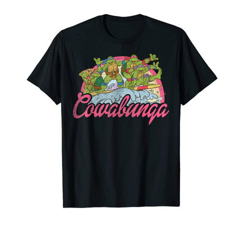 Teenage Mutant Ninja Turtles Cowabunga Surf Group T-Shirt