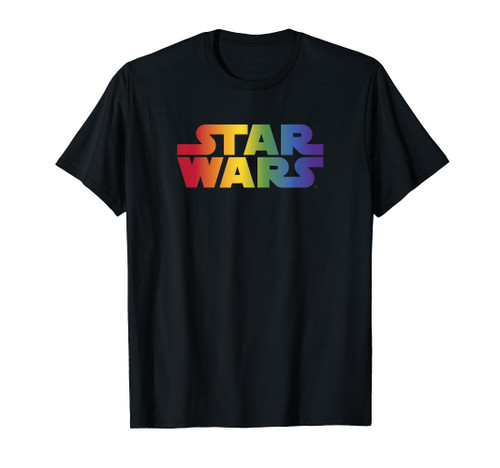 Star Wars Rainbow Logo T-Shirt Star Wars Rainbow Logo T-Shirt