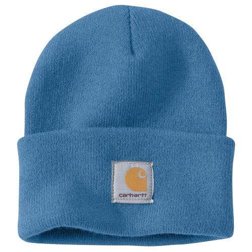 Carhartt Men's Knit Cuffed Beanie (Closeout), Marine Blue, One Size