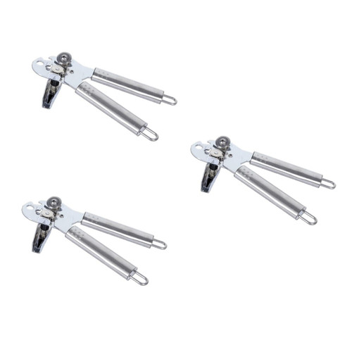 3pcs Multifunction household tool stainless steel tin opener canning Stainless steel canner jar opener stainless steel can opener bottle opener can opener