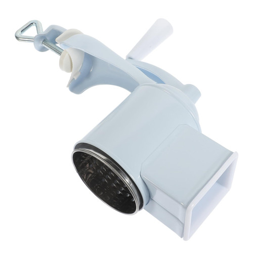 RUNROTOO Grinder Potatoes Grater Kitchen Grater Zester Grater Garlic Crusher Vegetable Shredder Rotary Cheese Grater Mandoline Slicer Grater Manual Peeler Aluminum Alloy