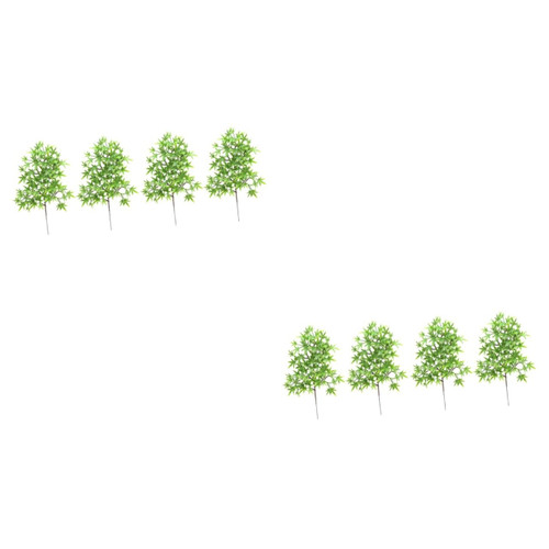 IMIKEYA 8 Pcs Faux Plants Fake Maple Leaf Lifelike Maple Leaves Simulation Maple Leaf Plant Artificial Flower Arrangement