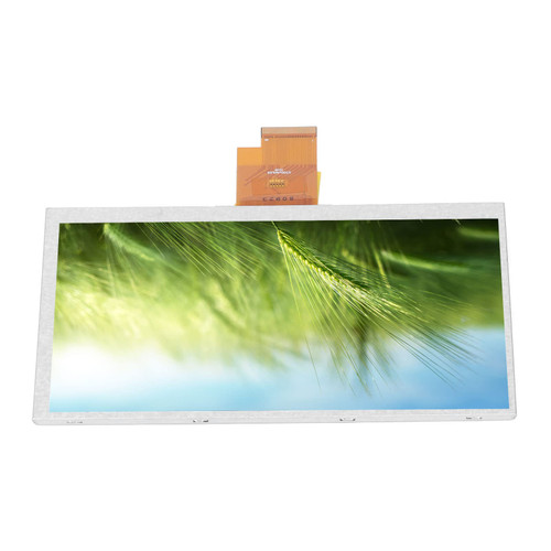 Demeras IPS LCD Screen, Full Viewing Angle 7in LVDS 40PIN Interface TFT LCD Screen Versatile 1024x600 Resolution Intuitive Capacitive for Security Doorbell