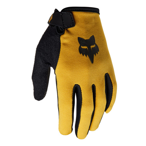Fox Racing Youth Ranger Mountain Bike Glove, Daffodil, Large