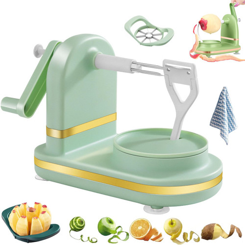 Cohbskj Multi-Fruit Peeler 2.0, Home Essentials Multi-Fruit Peeler 2.0, Hand Peeler Fruit Peeler Machine, Stainless Steel Fruit and Vegetable Peeler for Potatoes (Green) Cohbskj Multi-Fruit Peeler 2.0, Home Essentials Multi-Fruit Peeler 2.0, Hand Peeler Fruit Peeler Machine, Stainless Steel Fruit and Vegetable Peeler for Potatoes (Green)