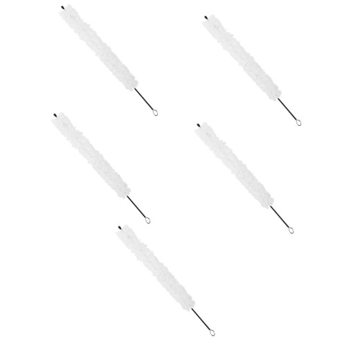 Vaguelly 5pcs Sax cleaning brush flute care brush flute brush money pad kit cotton thread white instrument cleaning swab cleaning tool flute swab saver musical instrument saxophone