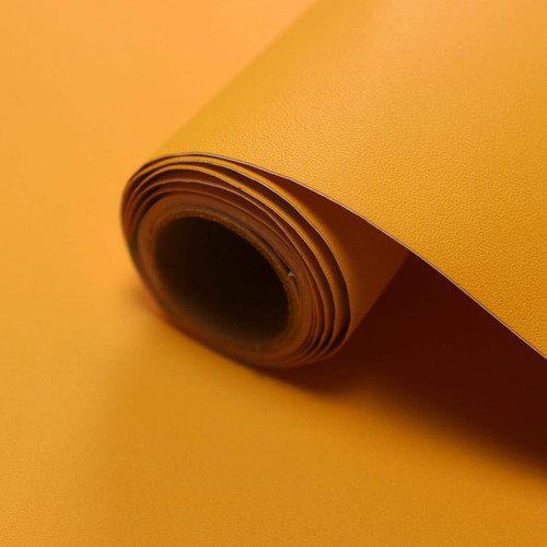 WADILE Peel and Stick Wallpaper 15.9in x 393.7in, Solid Color Contact Paper Waterproof, Vinyl Colored Wall Paper Self Adhesive, Textured Wallpaper Removable for Cabinets/Countertop, Orange WADILE Peel and Stick Wallpaper 15.9in x 393.7in, Solid Color Contact Paper Waterproof, Vinyl Colored Wall Paper Self Adhesive, Textured Wallpaper Removable for Cabinets/Countertop, Orange