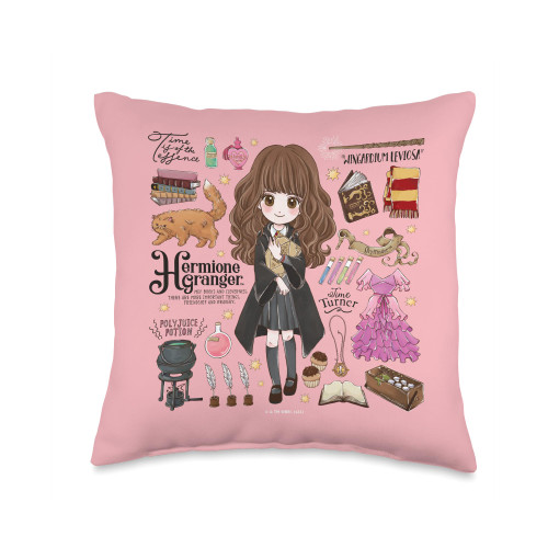 Harry Potter Everything that is Hermione Granger Throw Pillow