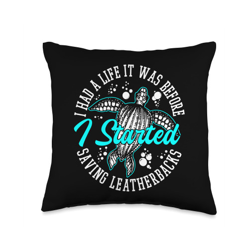 Leatherback Turtle Costume Kids Leatherback Turtles Throw Pillow