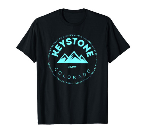 Keystone Colorado CO Mountain Town - Elevated CO Skiing T-Shirt Keystone Colorado CO Mountain Town - Elevated CO Skiing T-Shirt