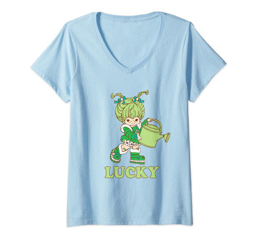Rainbow Brite St. Patrick's Day Lucky Patty O'Green Portrait V-Neck T-Shirt