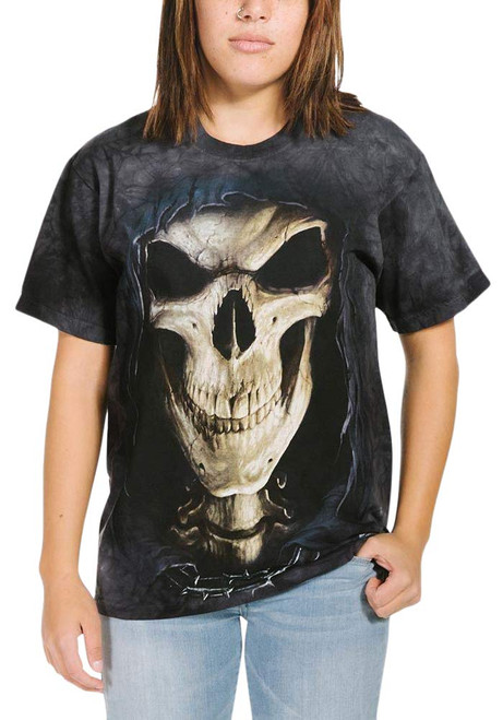 The Mountain Big Face Death Adult T-Shirt, Black, 2XL The Mountain Big Face Death Adult T-Shirt, Black, 2XL