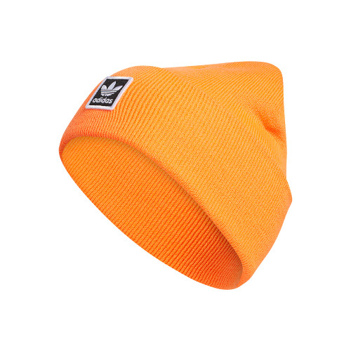 adidas Originals Tall Utility Cuff Beanie, Signal Orange, One Size