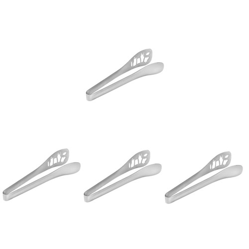 SUPVOX 4pcs Stainless Steel Clip Buffet Food Tongs Bread Clip Reusable Food Clips Steak Tong Bread Tong Barbecue Grill Tongs Stainless Tongs Tong for Foods Salad Tongs Ice Household Tool SUPVOX 4pcs Stainless Steel Clip Buffet Food Tongs Bread Clip Reusable Food Clips Steak Tong Bread Tong Barbecue Grill Tongs Stainless Tongs Tong for Foods Salad Tongs Ice Household Tool