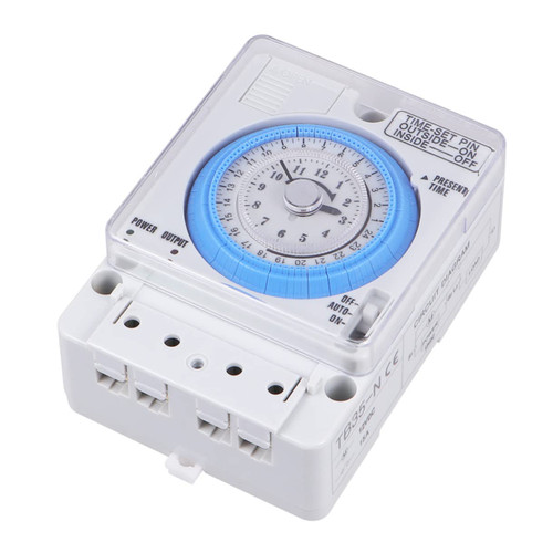 KJHBV Timers for Electrical Outlets Indoor Mechanical Water Distiller Outdoor Digital Timer Timers for Cooking 12 Volt Timer Countdown Timer Switch Time Control 24 Hours Number