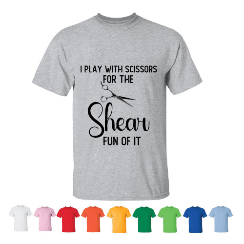 Funny proud quote play with scissors for Hairdresser Stylist Salon Owner Esthetician Barber Men Women White Gray T shirt Funny proud quote play with scissors for Hairdresser Stylist Salon Owner Esthetician Barber Men Women White Gray T shirt