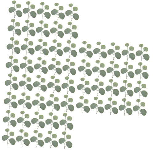 MUCKLILY 150 Pcs Artificial Willow Leaves Faux Plant Stems Wedding Decoration Faux Vines Faux Stems Eucalyptus Decorative Fake Leaves Imitation Plant Simulation Plant Decor Touch