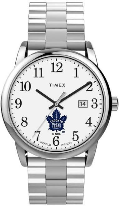 TIMEX Men's Easy Reader 38mm Watch - Toronto Maple Leafs with Expansion Band