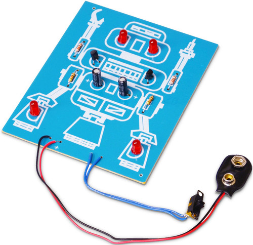 Elenco  LED Robot Blinker Soldering Kit  [ SOLDERING REQUIRED ]