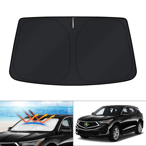 KUST Custom Fit Car Sun Shade for 2019-2024 Acura RDX Accessories Windshield Sunshade Window Shade Sun Visor Protector Foldable Blocks UV Rays Keep Your Car Cooler KUST Custom Fit Car Sun Shade for 2019-2024 Acura RDX Accessories Windshield Sunshade Window Shade Sun Visor Protector Foldable Blocks UV Rays Keep Your Car Cooler