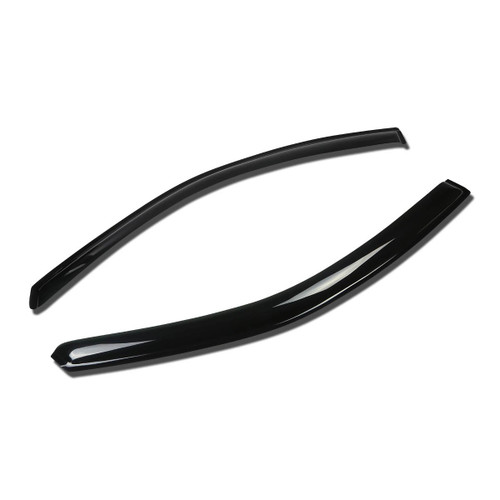 Compatible with Pontiac Grand Prix 2DR 2pcs Tape-On Window Visor Deflector Rain Guard