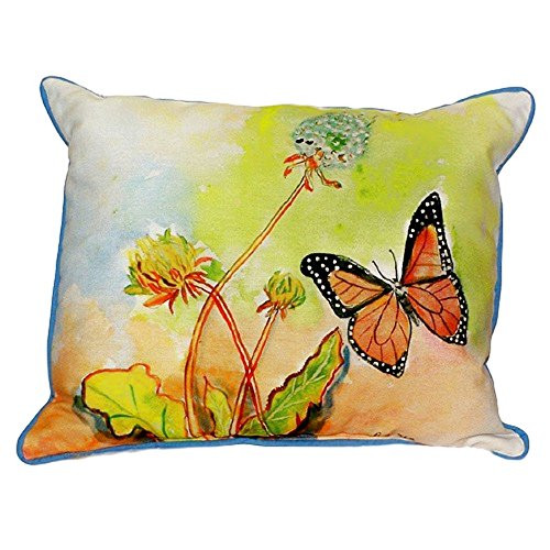 Betsy Drake SN278 Betsy's Butterfly Pillow, 11" x14"