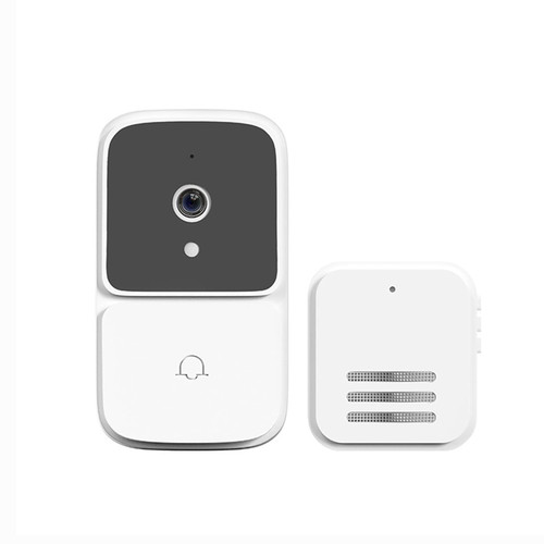 Smart Wireless Video Doorbell with Video Intercom System, Night Vision, Two-Way Intercom, 1000MAH Battery, Easy Installation, APP Remote Control, WiFi Wireless Doorbell Camera