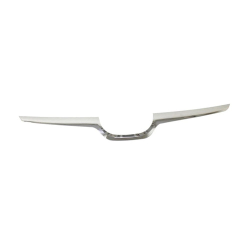CarPartsDepot, Front Grille Grill Center Chrome Trim Molding Compatible With Subaru XV Crosstrek 2013 2014 2015 SU1210100 91123FJ040