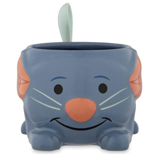 Disney Theme Park Merchandise Remy's Ratatouille Adventure Mug And Spoon