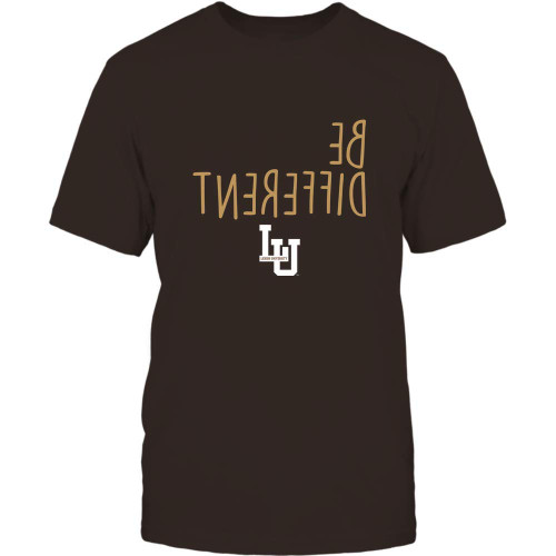 FanPrint Lehigh Mountain Hawks - Be Different - University Logo - Gift T-Shirt Brown
