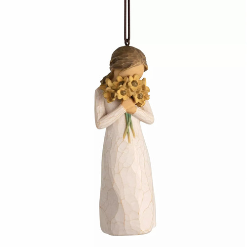 Willow Tree Warm Embrace Ornament, Sculpted Hand-Painted Figure