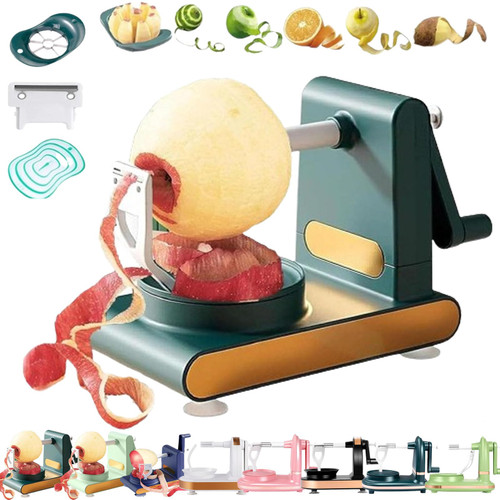 Multi Fruit Peeler 2.0, Home Essentials Multi-fruit Peeler 2.0, 2024 Upgrade Hand Peeler Fruit Peeler Machine, Stainless Steel Fruit Peeler Machine for Apples Potatoes (A-Dark Green) Multi Fruit Peeler 2.0, Home Essentials Multi-fruit Peeler 2.0, 2024 Upgrade Hand Peeler Fruit Peeler Machine, Stainless Steel Fruit Peeler Machine for Apples Potatoes (A-Dark Green)