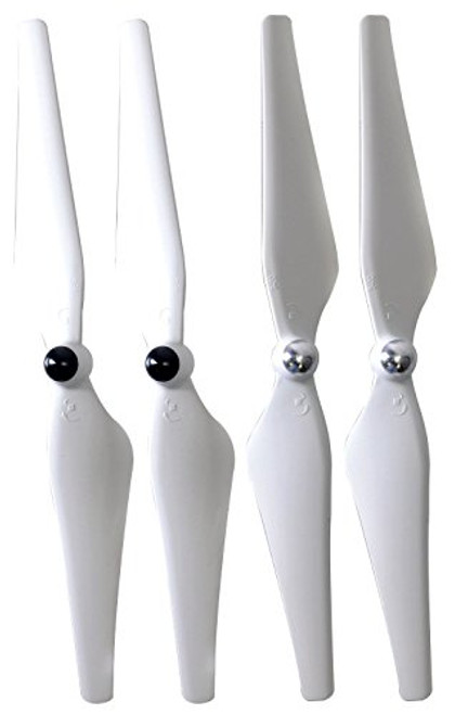 Myshine 2 Pairs 9450 Self-tightening Propeller Props for DJI Phantom 1, Phantom 2, and Phantom 3 Series Quadcopter Drone(White) Myshine 2 Pairs 9450 Self-tightening Propeller Props for DJI Phantom 1, Phantom 2, and Phantom 3 Series Quadcopter Drone(White)